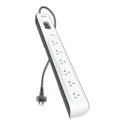 SurgeMaster 6-Outlet Surge...