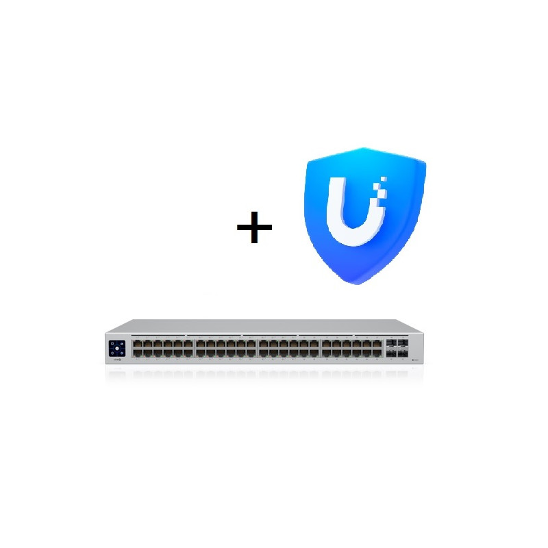 USW-48-POE 48 Ports POE Switch with ICARE-USW-48-POE-D Five-Year Extended Replacement Protection Choose carefully as item cannot