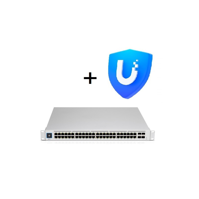 USW-PRO-48-POE 48 ports POE Switch with UICARE-USW-PRO-48-POE-D Five-Year Extended Replacement Protection Choose carefully as it