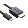 HDMI Cable: Micro-HDMI to HDMI male to male 2m