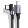 Type-C USB-C 2.0 to Right Angle Type-C cable Black 3M