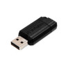 64GB PinStripe USB Flash Drive ¨C Black