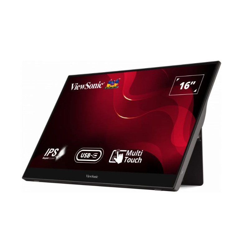 16¡± Touchscreen FHD IPS , 2x Type-C (Power in with Video & Data). 3.5mm Audio, Mini HDMI x 1, Ultra Portable Monitor