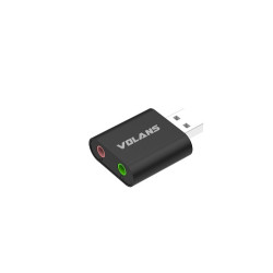 Aluminium USB to 3.5mm...