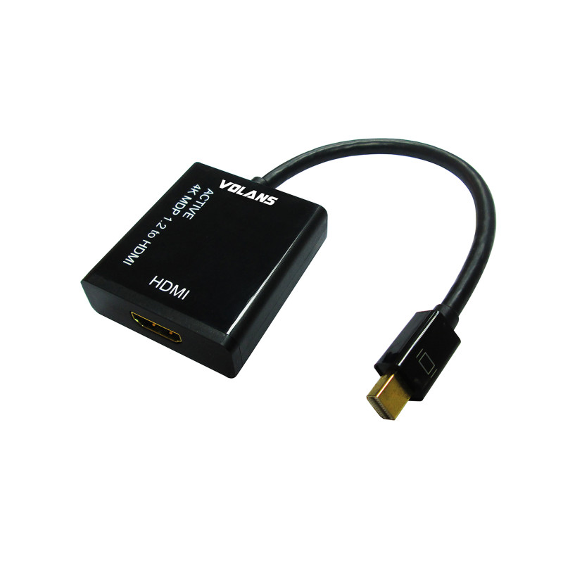 ACTIVE Mini DisplayPort(M) to HDMI(F) 20cm - Supports 4K