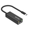 Aluminium USB-C Type-C to RJ45 Gigabit Ethernet Adapter (RJ45-C)