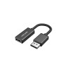 Aluminium ACTIVE DisplayPort DP (M) 1.4 to HDMI 2.0b (F) with HDR10 - Supports 4K @60Hz