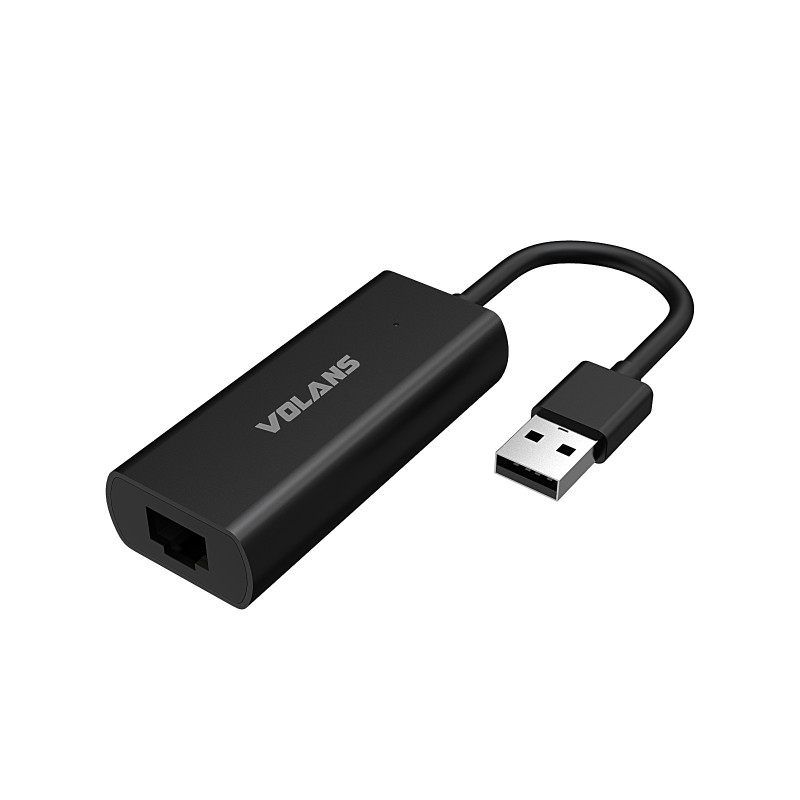 Aluminium USB-A to 2.5GbE RJ45 Ethernet Network Adapter