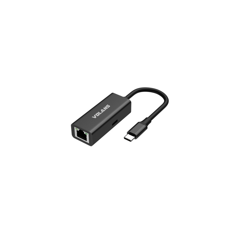 Aluminium USB Type-C to RJ45 with PD3.0 Gigabit Ethernet Adapter