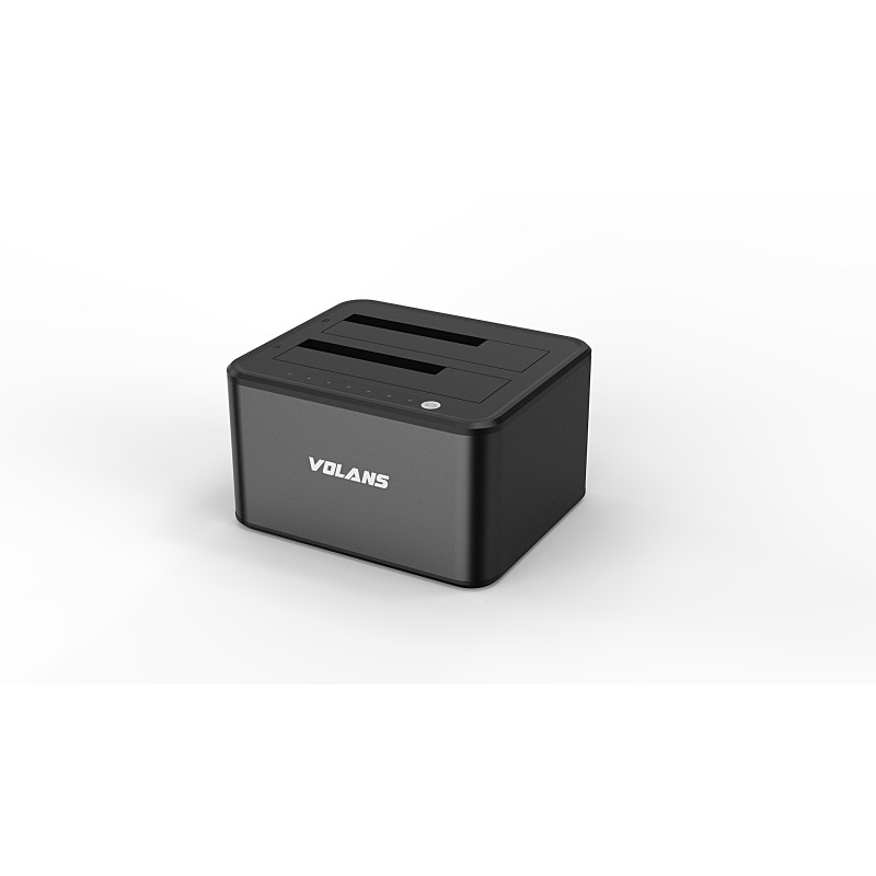 Dual Bay USB3.0 Aluminium Docking Station for 2.5¡å and 3.5¡å SATA HDD