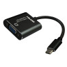 Aluminium Type-C (USB-C) to VGA - Supports 1080P Windows/ Mac OS/ Chrome OS (Not for Desktop PC)