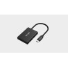 Aluminium USB-C (10Gbps) to 4-Port USB-C Hub