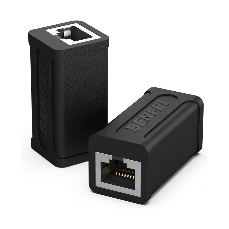 RJ45 Inline Coupler, Cat7 Cat6 Cat5e Ethernet Coupler Female to Female