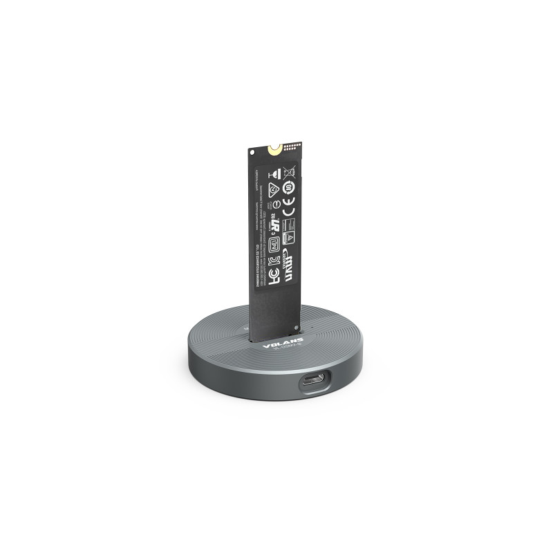 Aluminium USB-C (Gen 2) M.2 NVMe/SATA SSD Docking Station