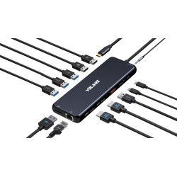 Aluminum 13-in-1 Triple...