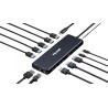 Aluminum 13-in-1 Triple Display USB-C Hub with 100W PD (V2)