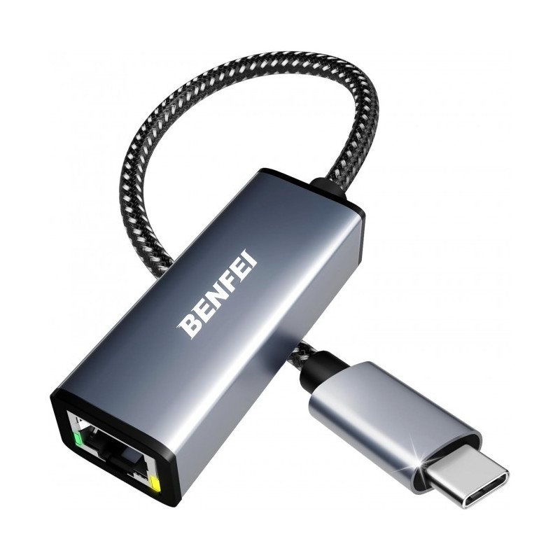 USB Type-C to Gigabit Ethernet Adapter (Thunderbolt 3 to RJ45)