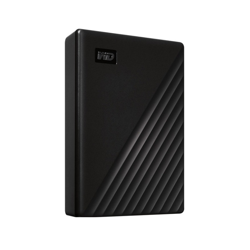 Portable 2.5" Drive: 4TB My Passport, USB 3.2 Gen1 - Black