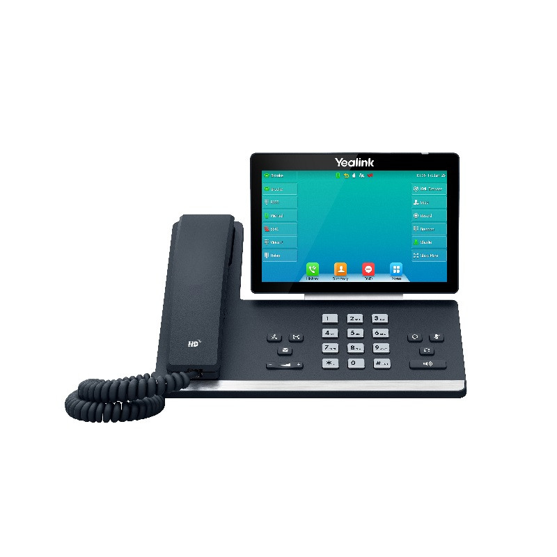 16 Line IP HD Phone, 7" 800 x 480 colour screen, HD voice, Dual Gig Ports, Built in Bluetooth and WiFi, USB 2.0 Port
