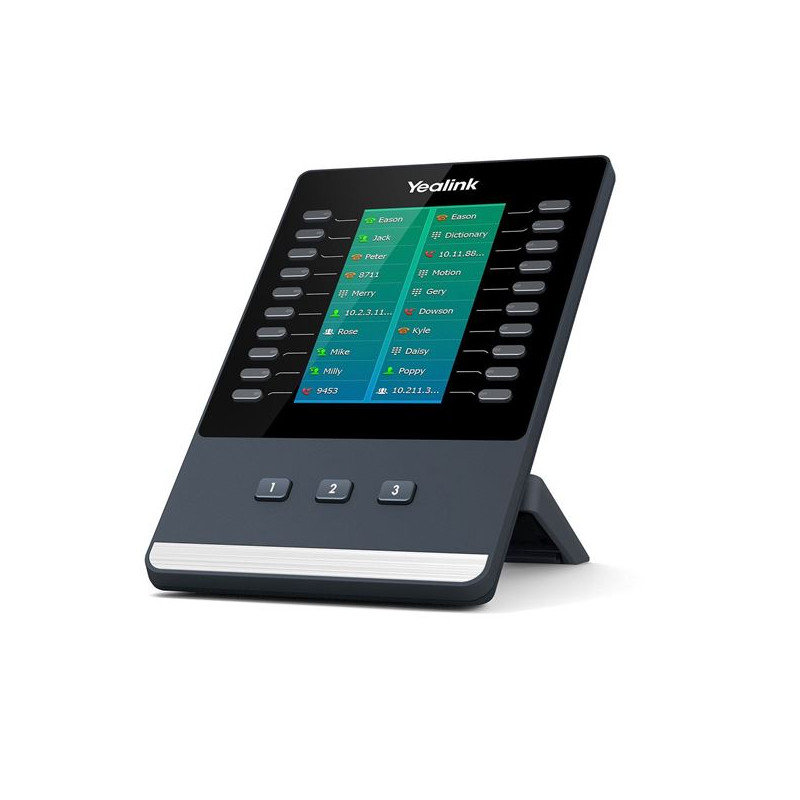 Colour-screen Expansion Module for Yealink T5 Series IP phones, Yealink T53/T53W/T54W/T57W/T58A, T56A/ T58A/VP59/MP56/MP58/MP58-