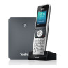 High-Performance IP DECT Solution including W56H Handset and W70B Base Station, Up to 20 simultaneous calls, Flexible Noise Redu