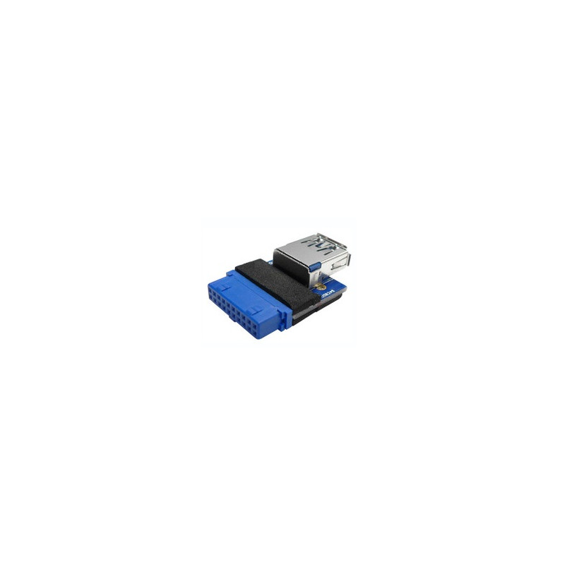 Internal USB3.0 (Type A, Male) to single 19Pin USB3.0 Mainboard connector
