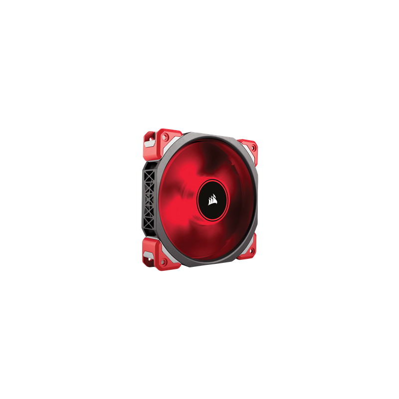 120mm Fan: Premium Magnetic Levitation ML120 PRO - Red LED 120mm PWM, 400-2400 RPM, 37 dBA