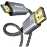 4K DisplayPort DP to HDMI mm 1.8M Cable - Aluminum Shell, Nylon Braided Cable