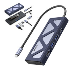 6 in 1 m.2 NVMe Enclosure...