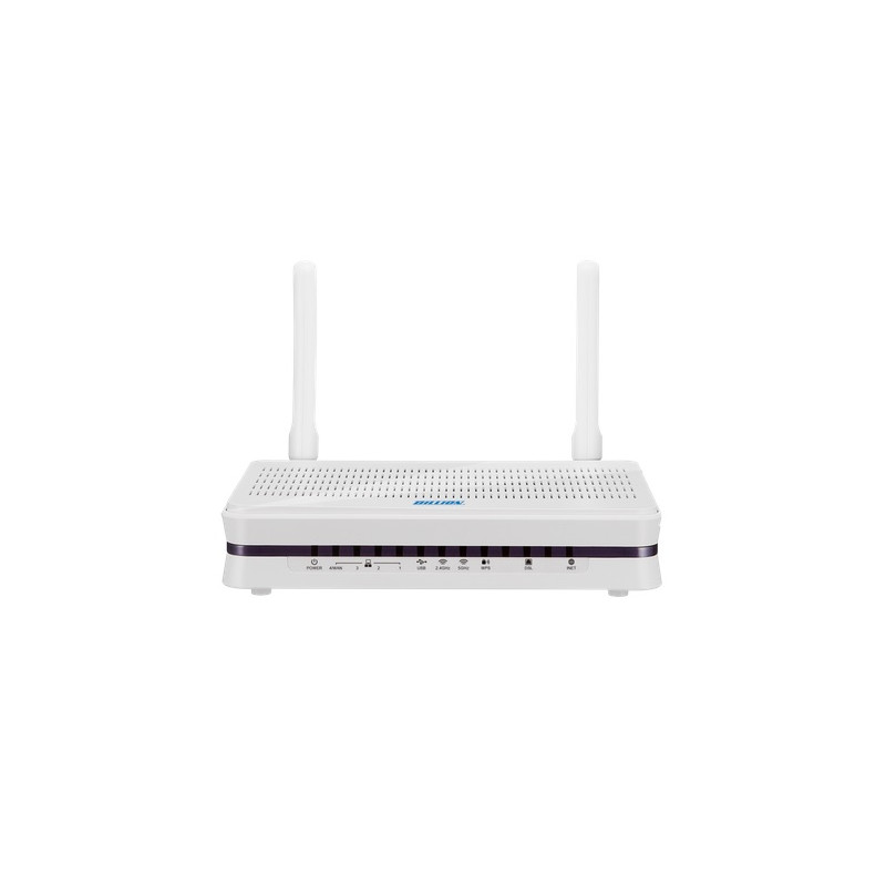 Modem/Router: VDSL2/ADSL2+ AX1500 VPN Firewall, dual-band Wireless 1200Mbps (5GHz) and 300Mbps (2.4GHz), 3x GLAN