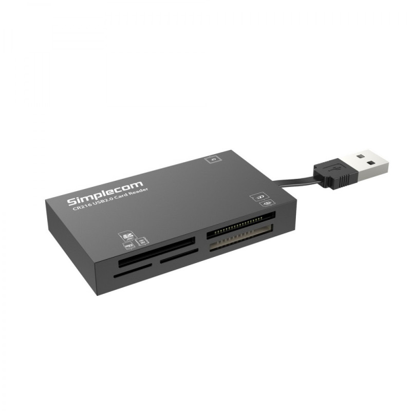 USB 2.0 All in One Memory Card Reader 6 Slot for MS M2 CF XD Micro SD HC SDXC
