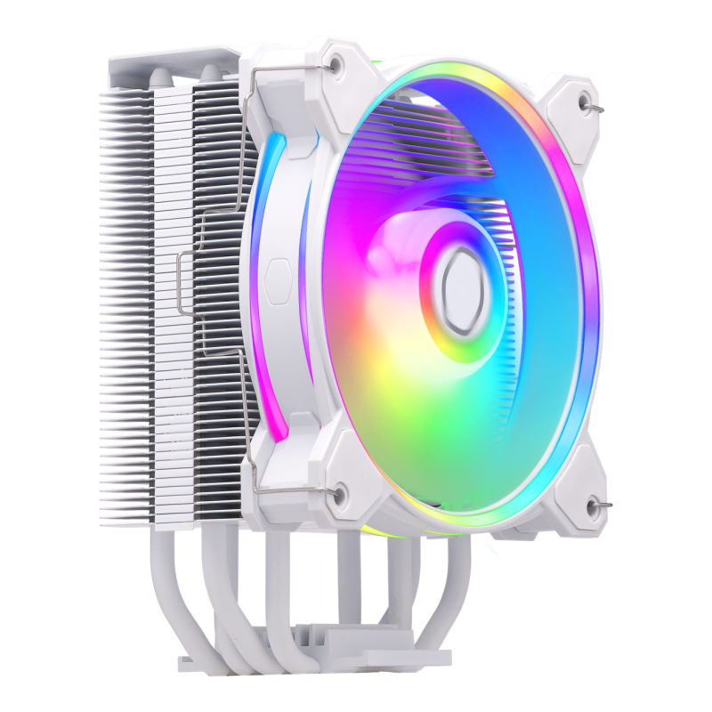 CPU Cooler: Hyper 212 Halo White, 120mm ARGB PWM FanSupport: Intel LGA1700, LGA1200, LGA115x, AMD AM5, AM4