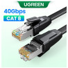 Network Cable: Cat8 40Gbps RJ45 1m Black