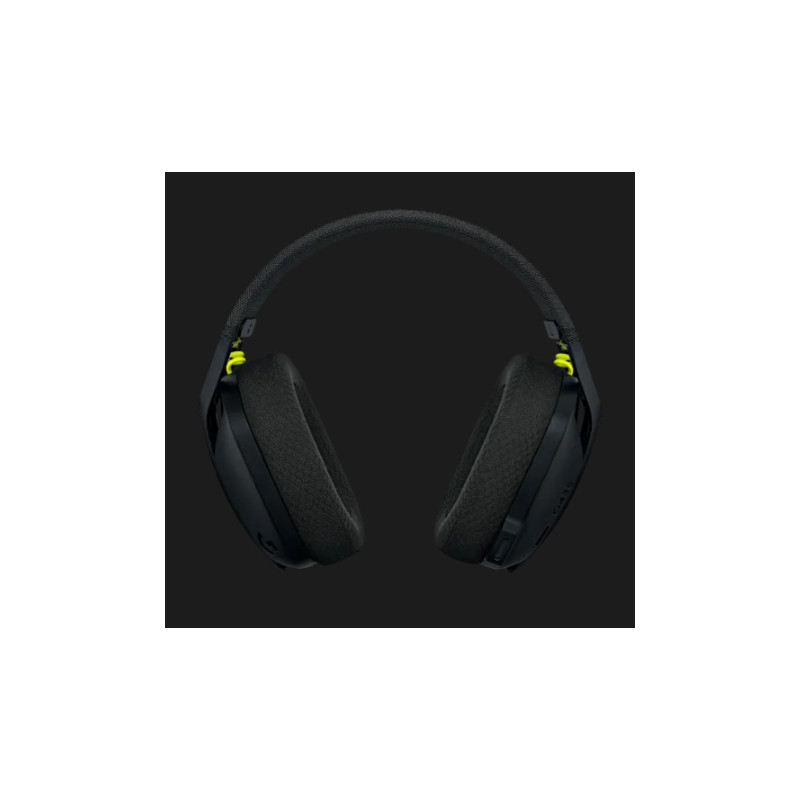 Wireless Gaming Headset: G435 LIGHTSPEED Wireless Bluetooth Gaming Headset With Microphone - Black and Neon Yellow