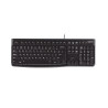 Keyboard: K120, Wired USB Full-Size - Black