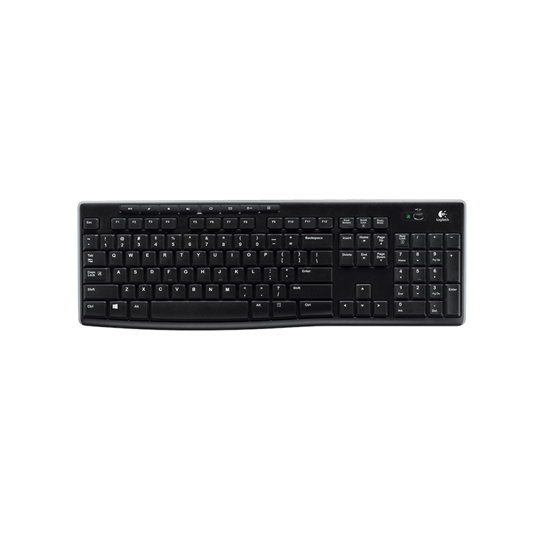 Keyboard: K270, Wireless Full-Size - Black