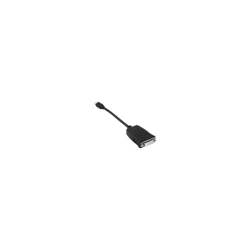 Active Mini DisplayPort (M) to DVI-D 24+1 Pin(F) - Active Supports AMD Eyefinity, 4K @60Hz 15cm