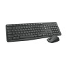 Keyboard & Mouse: MK235, Full-Size Wireless Combo - Black