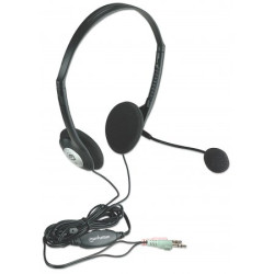 Wired Headset: Stereo with...