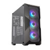 Mid-Tower Case: MasterBox TD500 Crystal A.RGB, Crystal Clear Front Panel, Crystalline Tempered Glass Window, 3x Addressable RGB