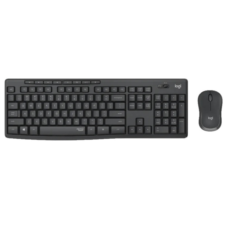 Keyboard & Mouse: MK295 SILENT WIRELESS COMBO Graphite