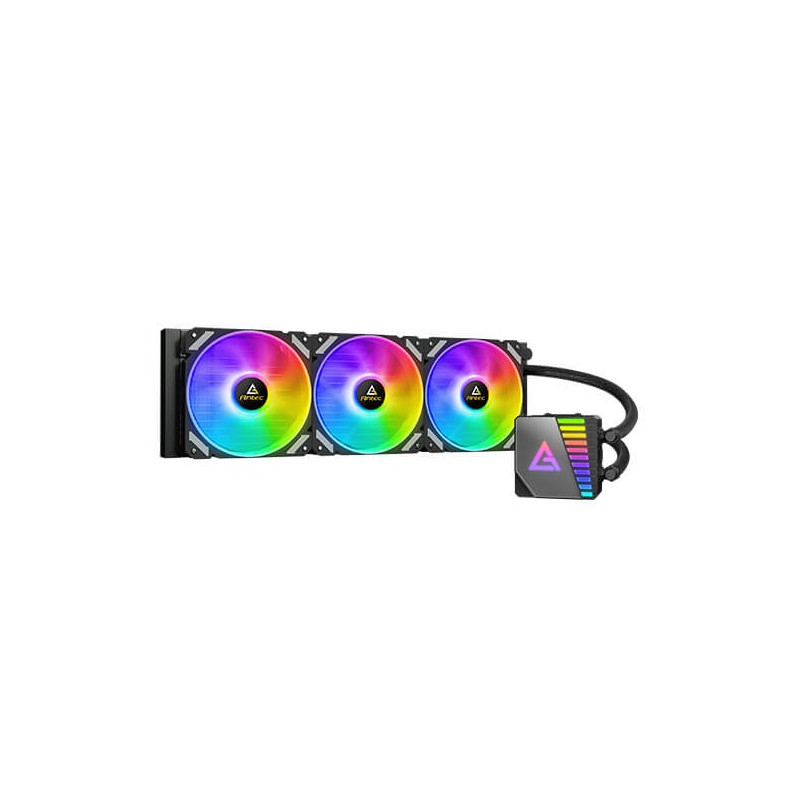 Liquid CPU Cooler: Symphony 360 ARGB, 360mm radiator, 3x 120mm ARGB PWM Fans, 397x120x27mm, Support: Intel LGA1200, LGA115x, LGA
