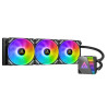 Liquid CPU Cooler: Symphony 360 ARGB, 360mm radiator, 3x 120mm ARGB PWM Fans, 397x120x27mm, Support: Intel LGA1200, LGA115x, LGA