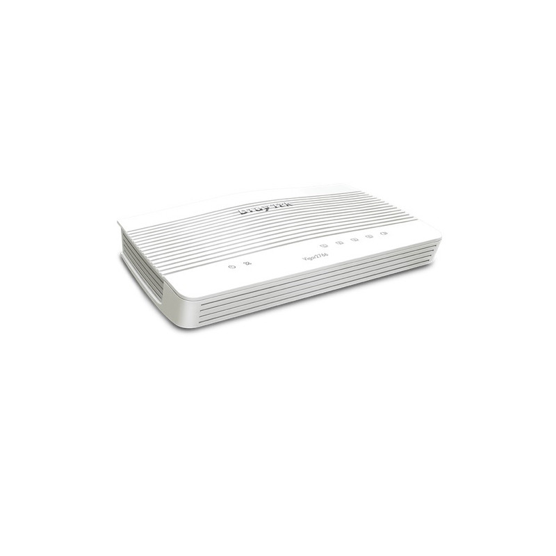 VDSL2 35b/G.Fast Router with 1 x GbE WAN/LAN, USB 3G/4G backup, 3 x GbE LANs, Object-based SPI Firewall, CSM, QoS, 2 x VPNs, 2 x