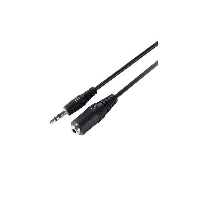 Audio Cable: 3.5mm Audio AUX Extension Cable Male to Female (M-F) - 3m