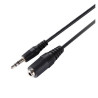 Audio Cable: 3.5mm Audio AUX Extension Cable Male to Female (M-F) - 3m