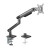 Single Monitor Premium Slim Aluminum Spring-Assisted Monitor Arm Fix Most 17"-32" Monitor Up to 9kg VESA 75x75/100x100