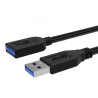 USB 3.0 Cable: AM-AF SuperSpeed Extension Cable Insulation Protected 1M