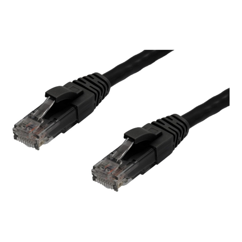 Network Cable: Cat6 RJ45 0.5M Black