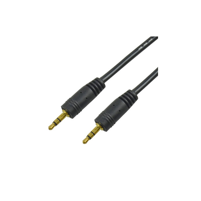 Audio Cable: 3.5mm Audio AUX Cable Male to Male (M-M) - 3m